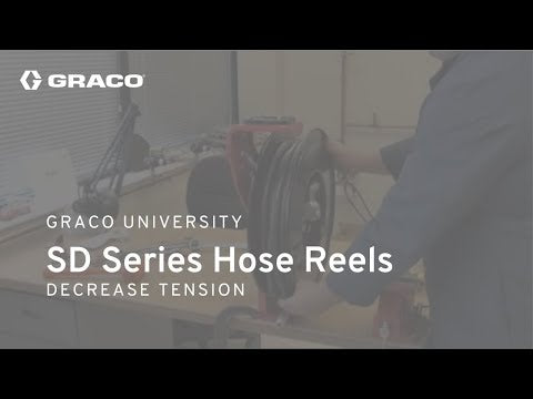 Decrease Tension - Graco HPM33D SD Reel