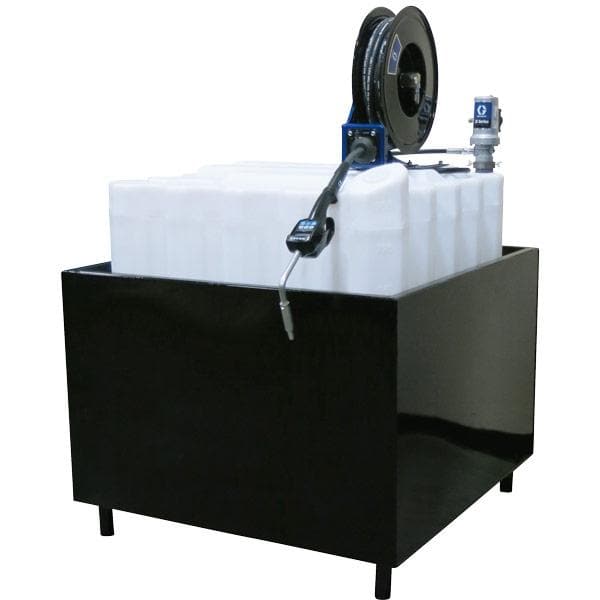 240 Gallon Caged (OIL) Tank with Containment