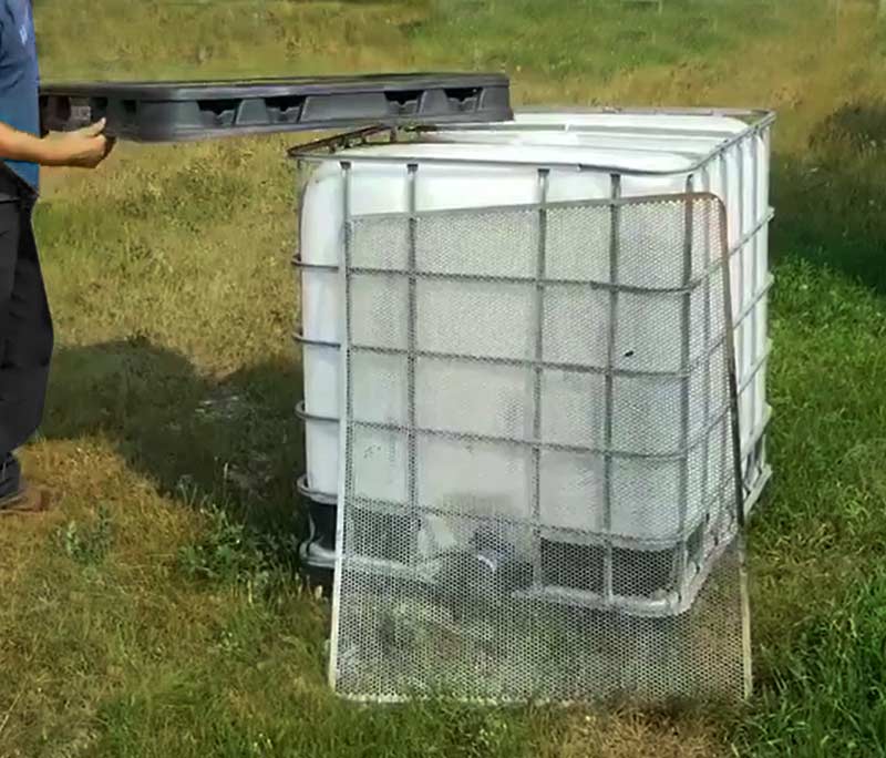 Tote-Top Mega Funnel | Waste Oil IBC Tank Funnel | Proformance Supply