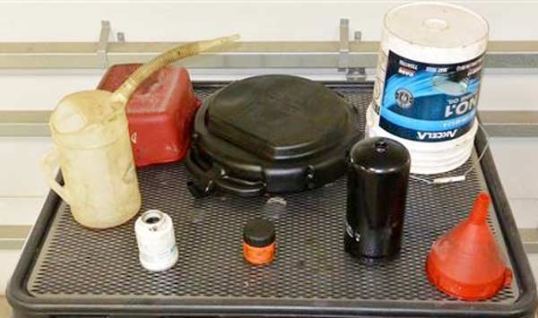 Turn your IBC Tote into a Waste Oil Collection