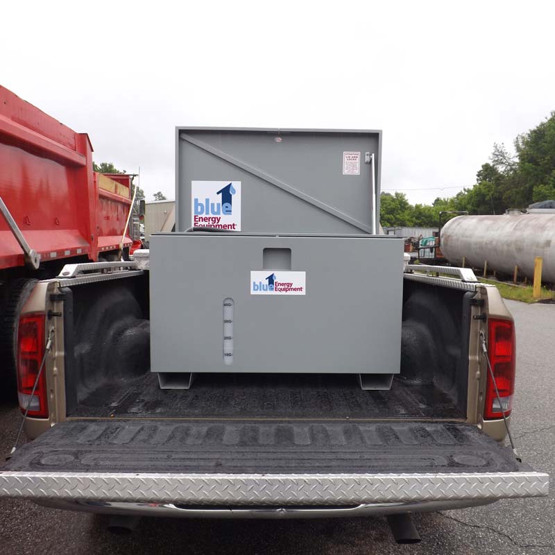 Steel DEF Tank fits in pickup trucks