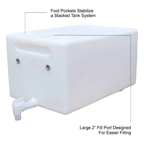 6.5 Gallon Stackable Tank