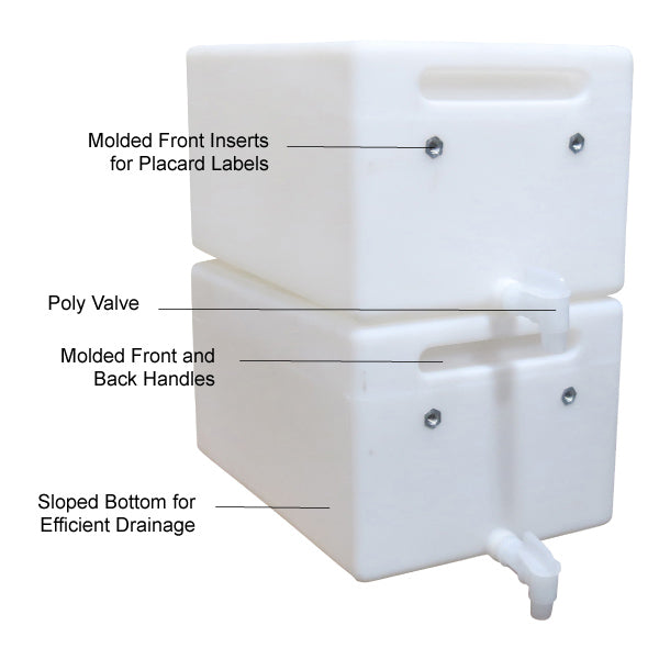 6.5 Gallon Stackable Tank