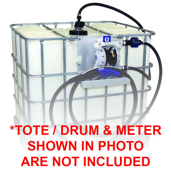 Graco 24F878 | DEF Deluxe SD Blue Pump Tote Package (Non-Metered)