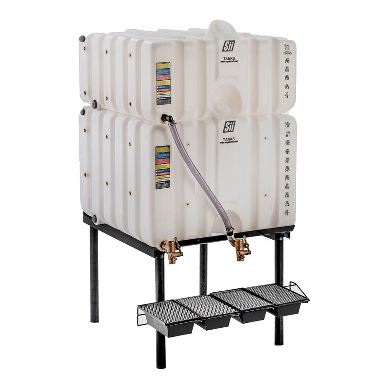 120/80 Gallon Cubetainer Gravity Feed System