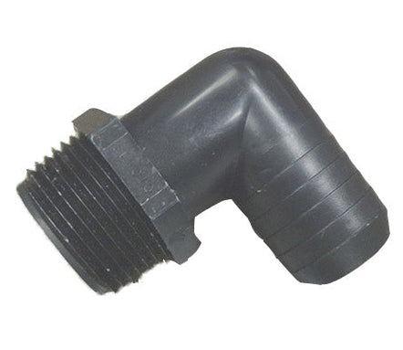 90 Degree Elbow 1in MNPT x Hose Barb