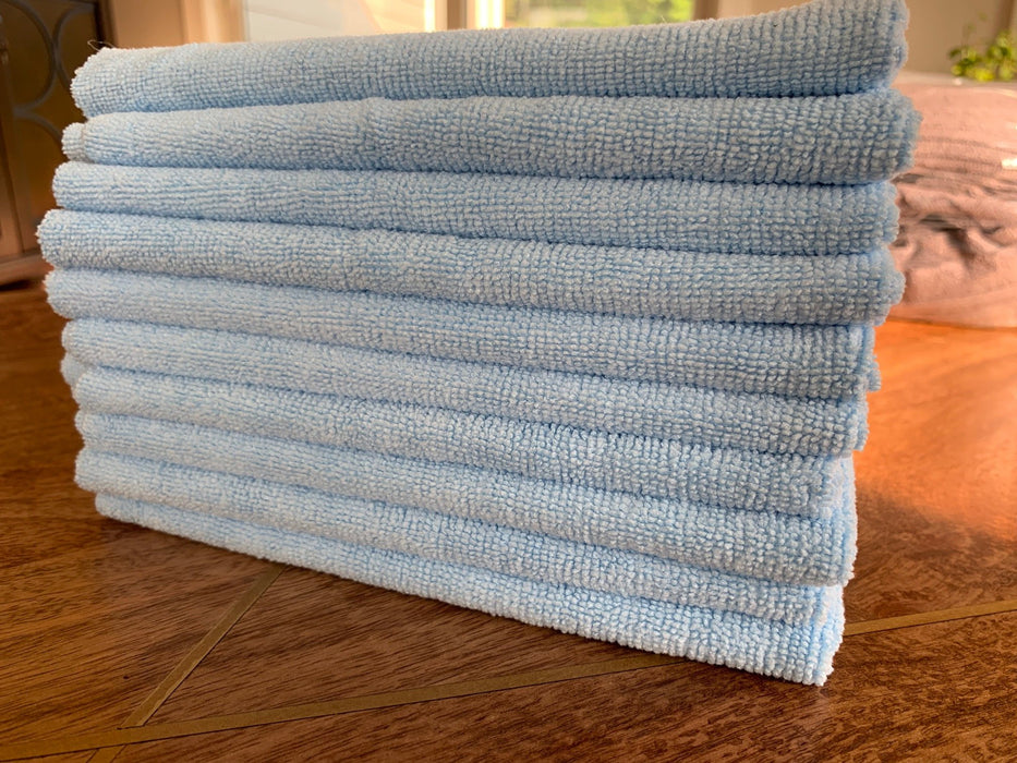Mule Utility Towel -16 x 16, 10 Pack (Blue)